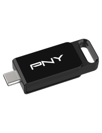 PNY Elite unidad flash USB 64 GB USB Tipo C 3.2 Gen 1 (3.1 Gen 1) Negro