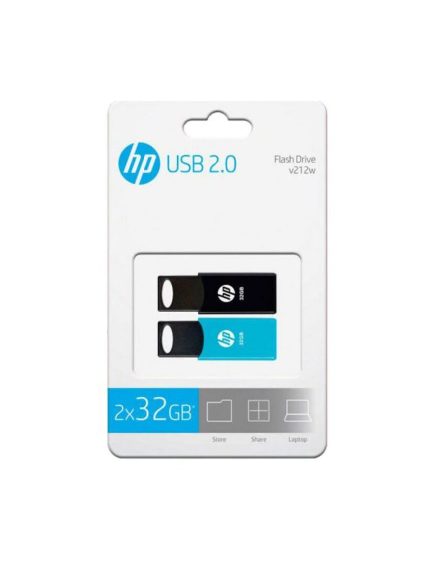 PNY v212w unidad flash USB 32 GB USB tipo A 2.0 Negro, Azul