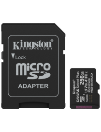 Kingston Technology 256GB microSDXC Canvas Select Plus Gen3 150MB/s A1 (Incluye adaptador de SD)