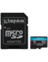 Kingston Technology Tarjeta microSDXC Canvas Go Plus Gen4 de 64 GB, 200 MB/s, A2 U3 V30 y adaptador
