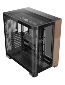 Antec C8 Curve Wood Full Tower Negro, Transparente, Madera