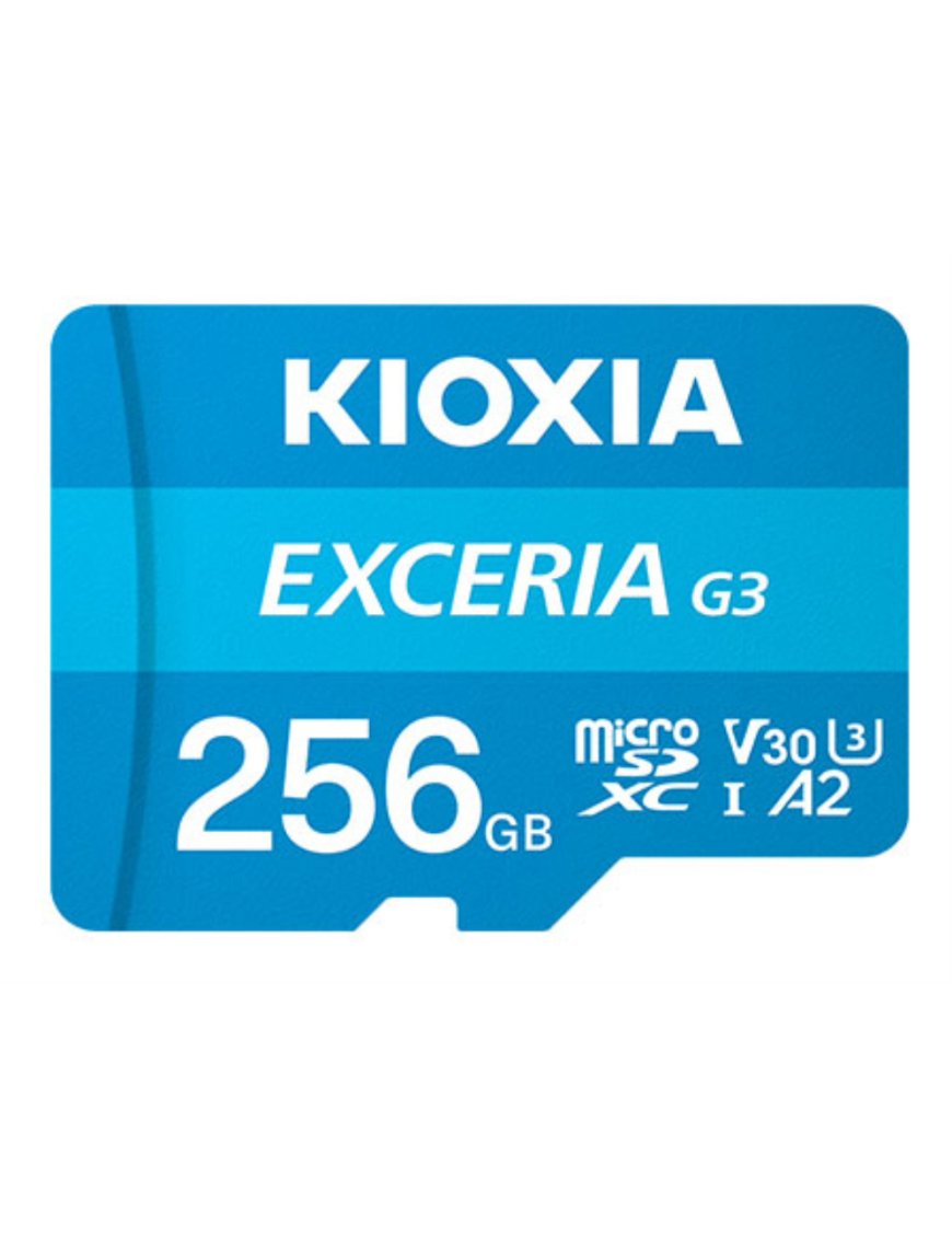 Kioxia EXCERIA G3 256 GB MicroSDXC UHS-I Clase 10