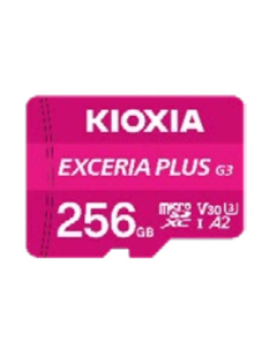 Kioxia EXCERIA PLUS G3 256 GB MicroSDXC UHS-I Clase 10