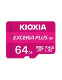 Kioxia EXCERIA PLUS G3 64 GB MicroSDXC UHS-I Clase 10