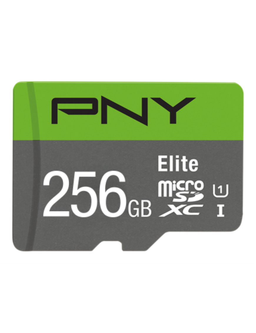 PNY Elite 256 GB MicroSDXC UHS-I Clase 10