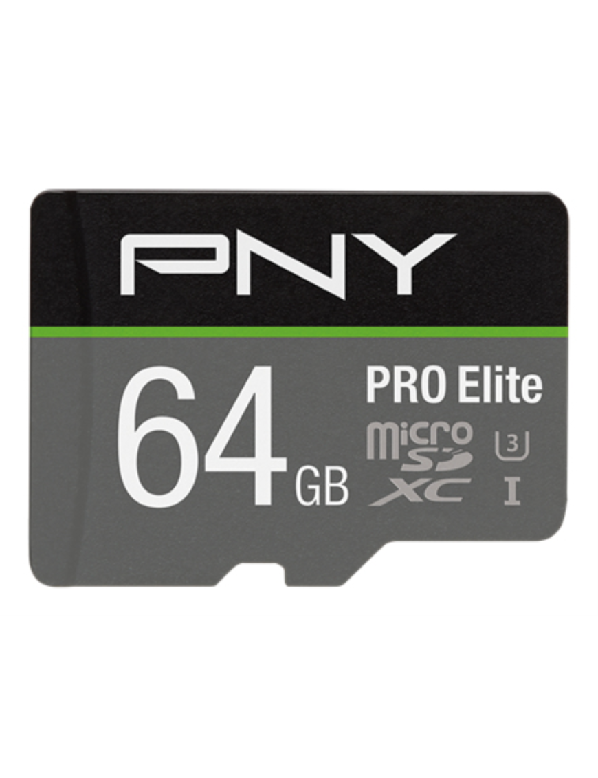 PNY PRO Elite 64 GB MicroSDXC UHS-I Clase 10