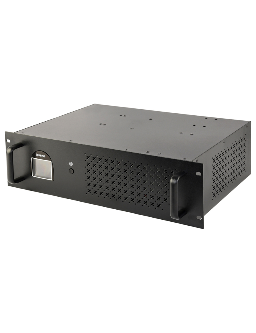 Gembird - Ups rack 19'' 3.4u 1500va, 4xiec 230v out, iec14 in,rj11, usb, lcd sistema de alimentación ininterrumpida (UPS) Línea