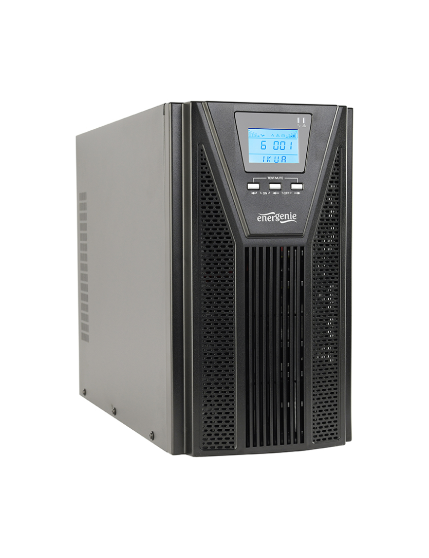 Gembird EG-UPSO-2000 sistema de alimentación ininterrumpida (UPS) Doble conversión (en línea) 2 kVA 1800 W 5 salidas AC