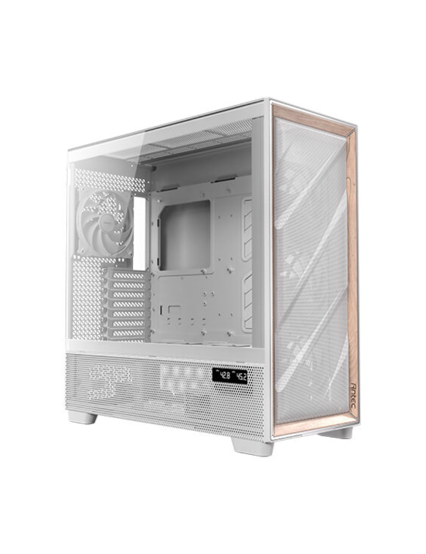 Antec FLUX PRO White EUV Full Tower Blanco, Madera