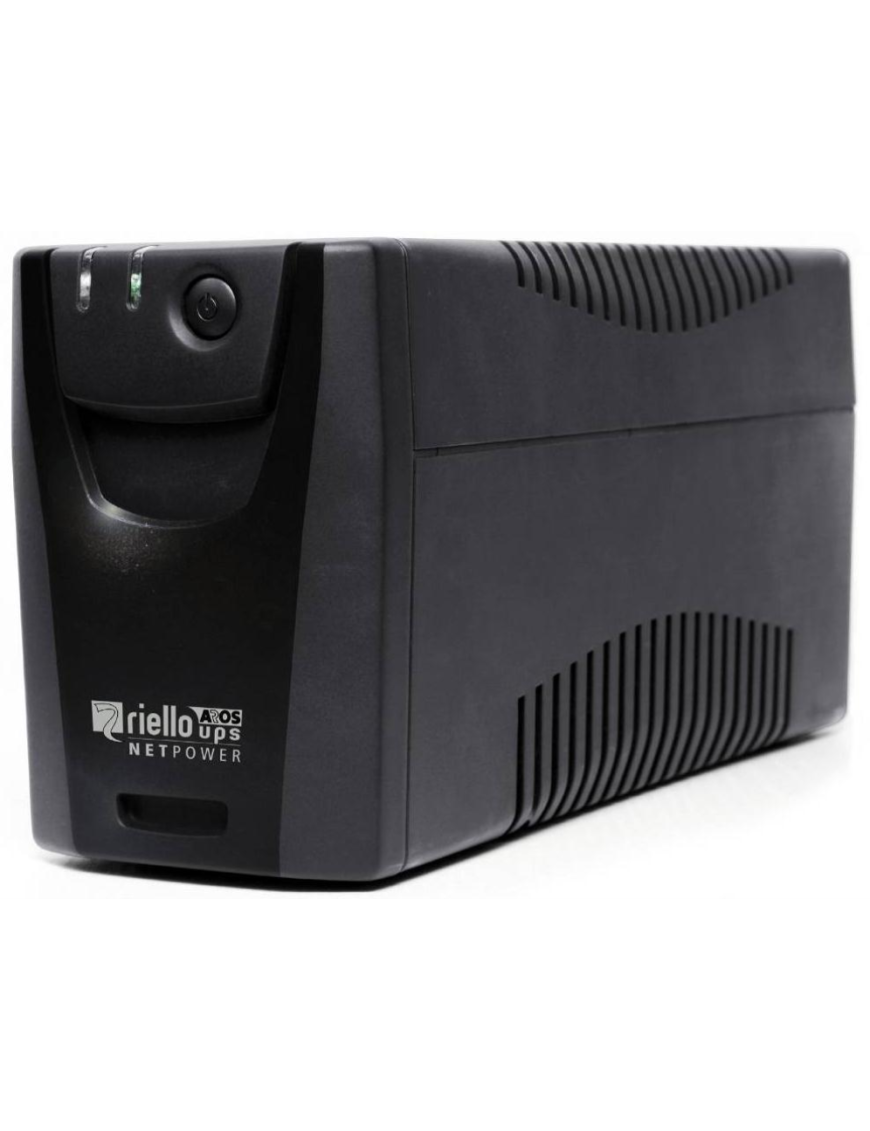 Riello Net Power 600 sistema de alimentación ininterrumpida (UPS) Línea interactiva 0,6 kVA 360 W 4 salidas AC