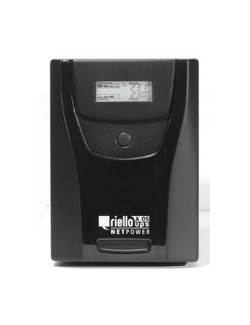 Riello NPW 1000 sistema de alimentación ininterrumpida (UPS) Línea interactiva 1 kVA 600 W 6 salidas AC