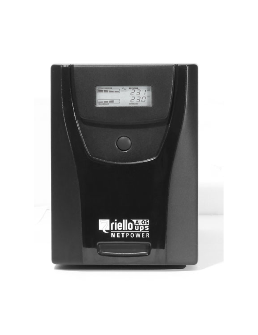Riello NPW 2000 sistema de alimentación ininterrumpida (UPS) 2 kVA 1200 W 6 salidas AC