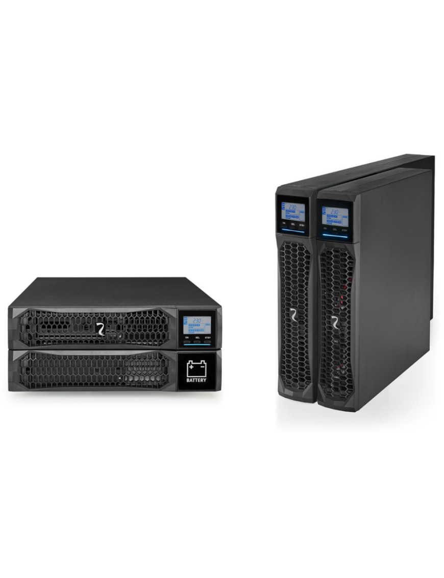 Riello Sentinel Dual2 2200 sistema de alimentación ininterrumpida (UPS) Doble conversión (en línea) 2,2 kVA 2200 W 9 salidas AC