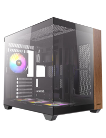 Antec CX800 Midi Tower Negro, Madera
