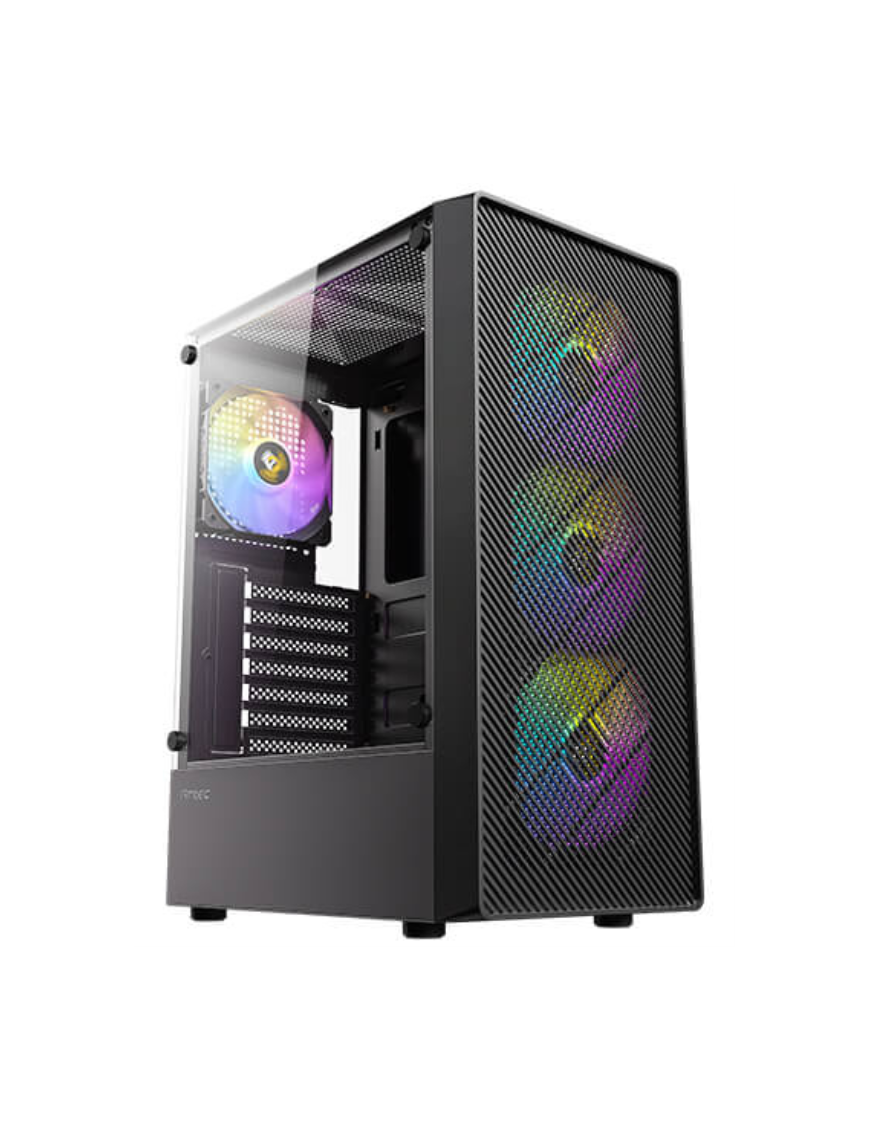Antec 0-761345-10199-8 carcasa de ordenador Midi Tower Negro