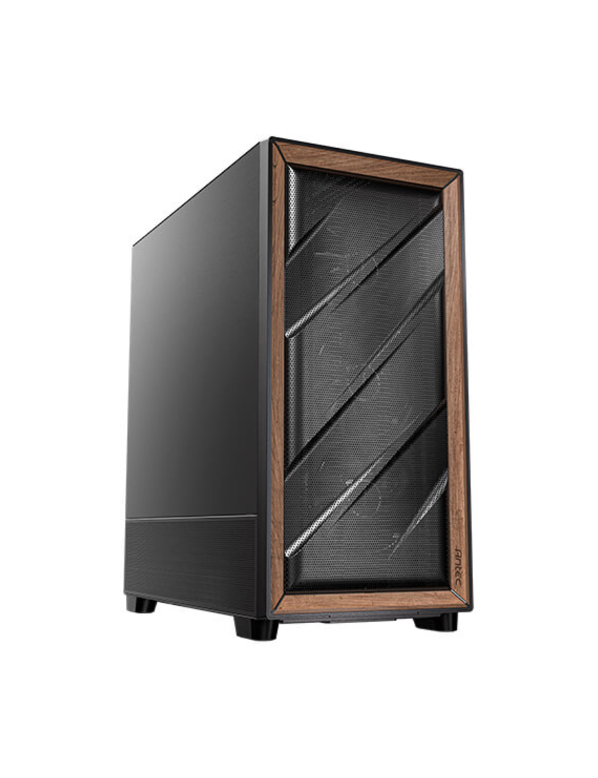 Antec FLUX SE Midi Tower Negro, Madera