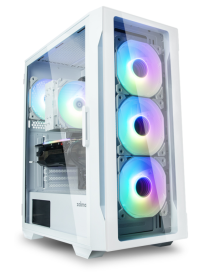 Zalman I3 NEO TG WHITE carcasa de ordenador Midi Tower Blanco