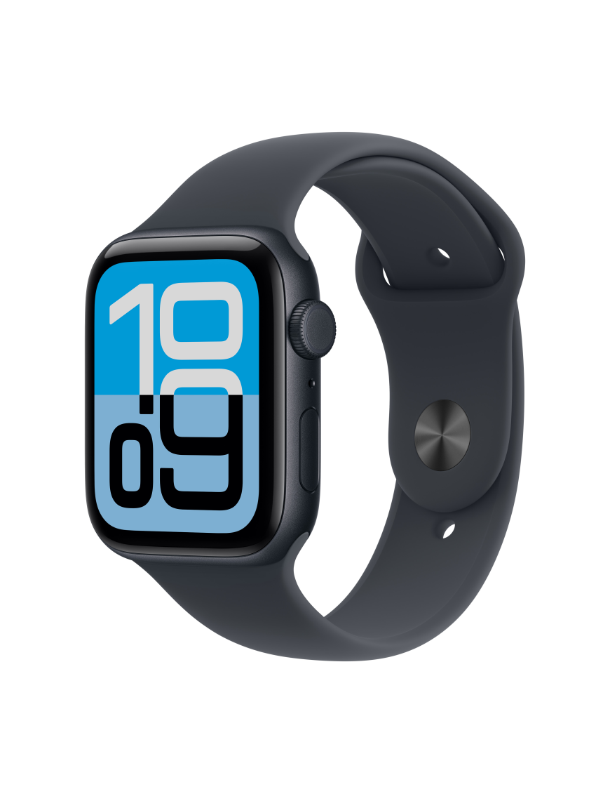 Apple Watch SE (3nd generation) 4,52 cm (1.78") OLED 44 mm Digital 368 x 448 Pixeles Pantalla táctil 5G Negro Wifi GPS (satélite