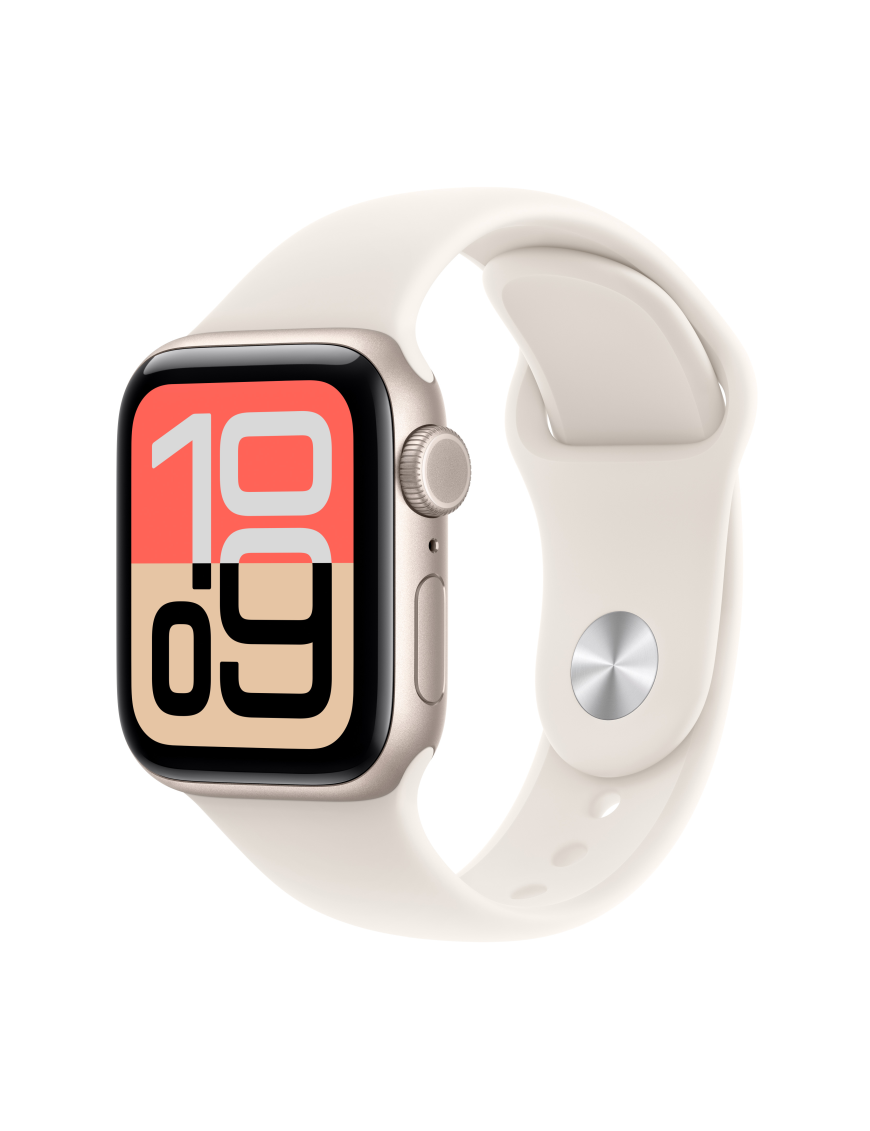Apple Watch SE (3nd generation) OLED 40 mm Digital 324 x 394 Pixeles Pantalla táctil 5G Beige Wifi GPS (satélite)