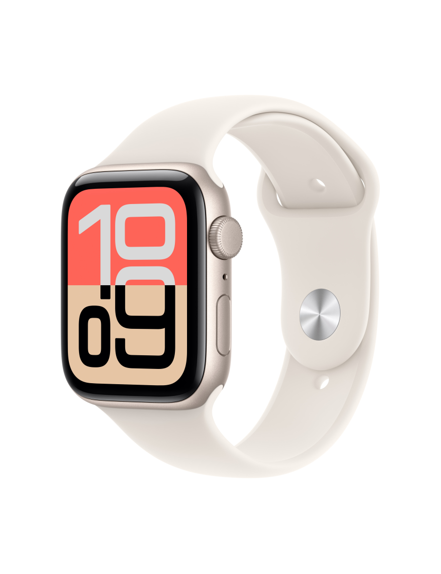 Apple Watch SE (3nd generation) OLED 44 mm Digital 368 x 448 Pixeles Pantalla táctil Beige Wifi GPS (satélite)
