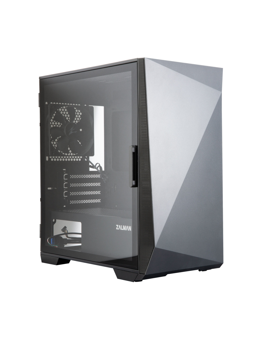 Zalman Z1 ICEBERG BLACK carcasa de ordenador Mini Tower Negro