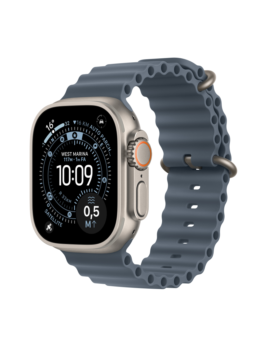 Apple Watch Ultra 3 OLED 49 mm Digital 422 x 514 Pixeles Pantalla táctil 5G Titanio Wifi GPS (satélite)
