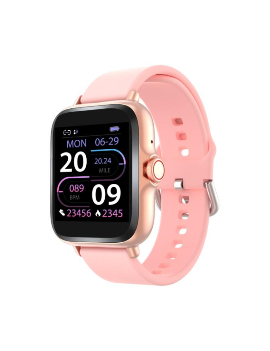 Denver SWC-156ROMK2 3,66 cm (1.44") TFT Digital 128 x 128 Pixeles Pantalla táctil Oro rosa