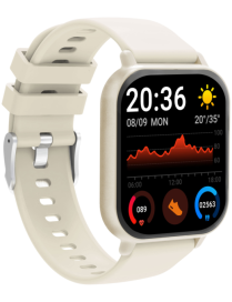 Denver SWC-176BE Relojes inteligentes y deportivos 4,6 cm (1.81") TFT Digital Pantalla táctil Beige