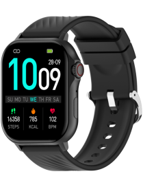Denver SWG-159B Relojes inteligentes y deportivos 5,41 cm (2.13") AMOLED Digital Pantalla táctil Negro GPS (satélite)