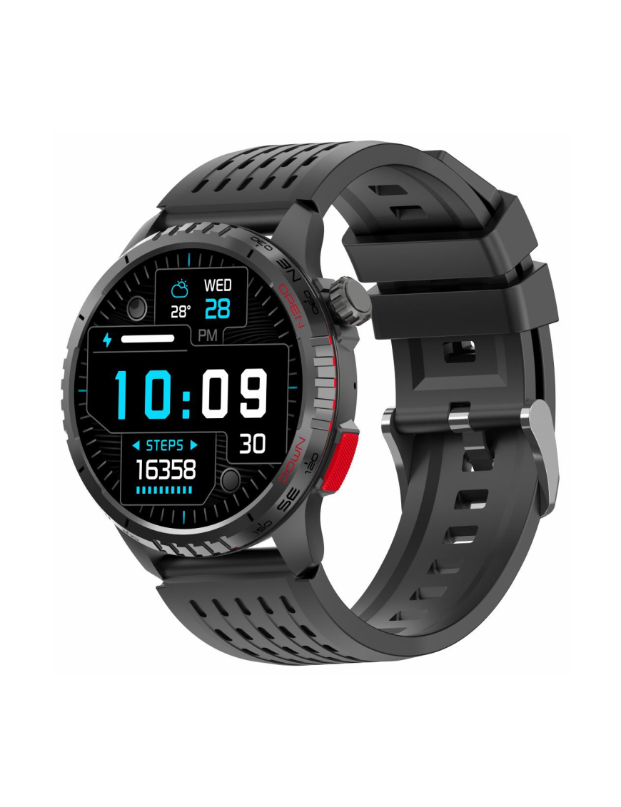 Denver SWG-345B 3,63 cm (1.43") AMOLED Digital 466 x 466 Pixeles Negro GPS (satélite)