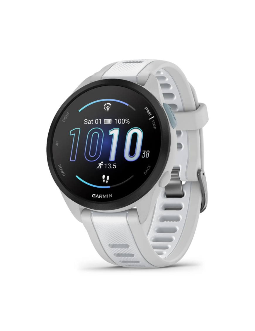Garmin Forerunner 165 3,05 cm (1.2") AMOLED 43 mm Digital 390 x 390 Pixeles Pantalla táctil Gris GPS (satélite)