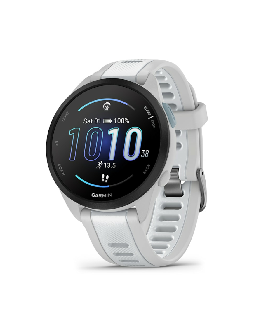 Garmin Forerunner 165 Music 3,05 cm (1.2") AMOLED 43 mm Digital 390 x 390 Pixeles Pantalla táctil Gris GPS (satélite)