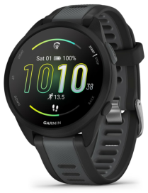 Garmin Forerunner 165 Music 3,05 cm (1.2") AMOLED 43 mm Digital 390 x 390 Pixeles Pantalla táctil Negro GPS (satélite)