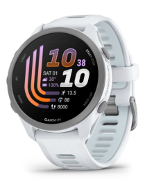 Garmin Forerunner 170 3,05 cm (1.2") AMOLED 30 mm Digital 390 x 390 Pixeles Pantalla táctil Blanco GPS (satélite)
