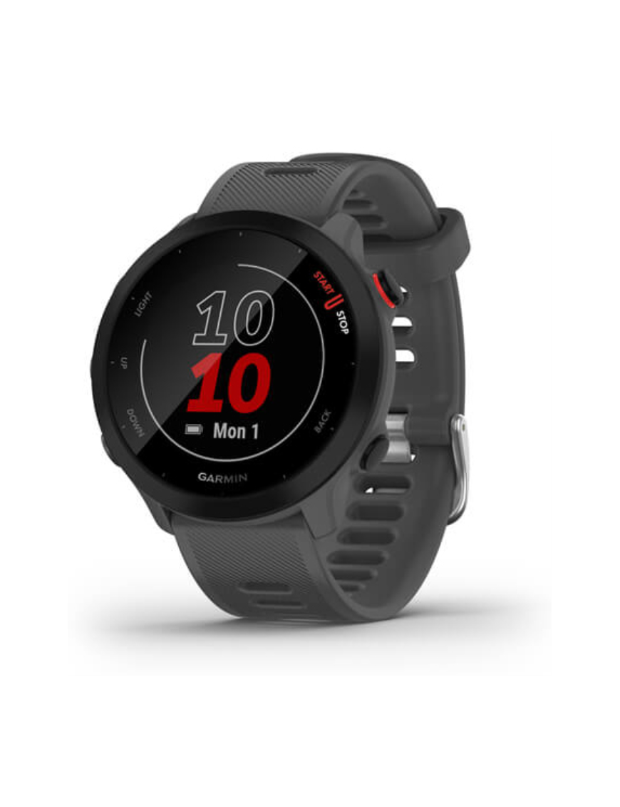 Garmin Forerunner 55 MIP 42 mm Digital 208 x 208 Pixeles Pantalla táctil Gris GPS (satélite)