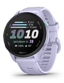Garmin Forerunner 70 3,05 cm (1.2") AMOLED 43 mm Digital 390 x 390 Pixeles Pantalla táctil Lavanda GPS (satélite)
