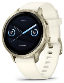 Garmin Venu 4 3,05 cm (1.2") AMOLED 41 mm Digital 390 x 390 Pixeles Pantalla táctil Oro Wifi GPS (satélite)