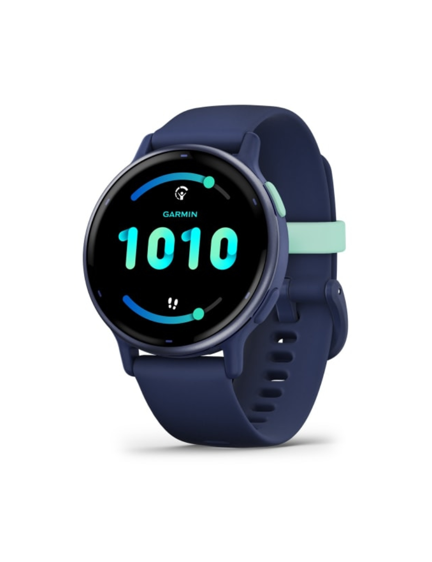 Garmin Vivoactive 5 3,05 cm (1.2") AMOLED 42 mm Digital 390 x 390 Pixeles Pantalla táctil Azul Wifi GPS (satélite)