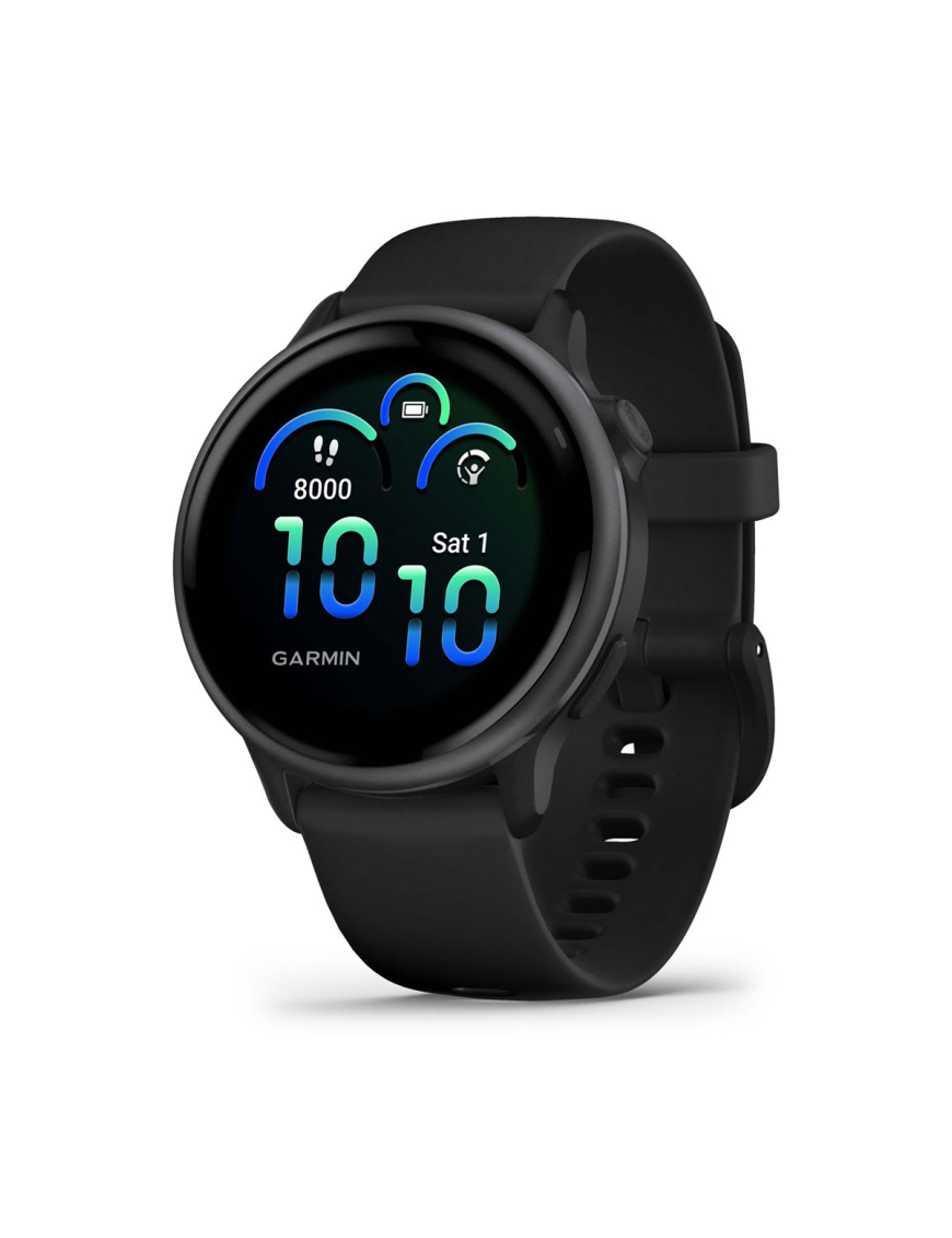 Garmin vívoactive 6 3,05 cm (1.2") AMOLED 42 mm Digital 390 x 390 Pixeles Pantalla táctil Negro Wifi GPS (satélite)