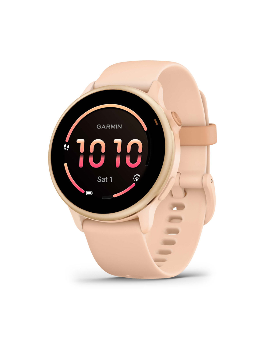 Garmin vívoactive 6 3,05 cm (1.2") AMOLED 42 mm Digital 390 x 390 Pixeles Pantalla táctil Rosa Wifi GPS (satélite)