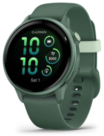 Garmin vívoactive 6 3,05 cm (1.2") AMOLED 42 mm Digital 390 x 390 Pixeles Pantalla táctil Verde Wifi GPS (satélite)