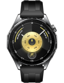 Huawei WATCH GT6 3,73 cm (1.47") AMOLED 46 mm Digital 466 x 466 Pixeles Pantalla táctil Negro GPS (satélite)