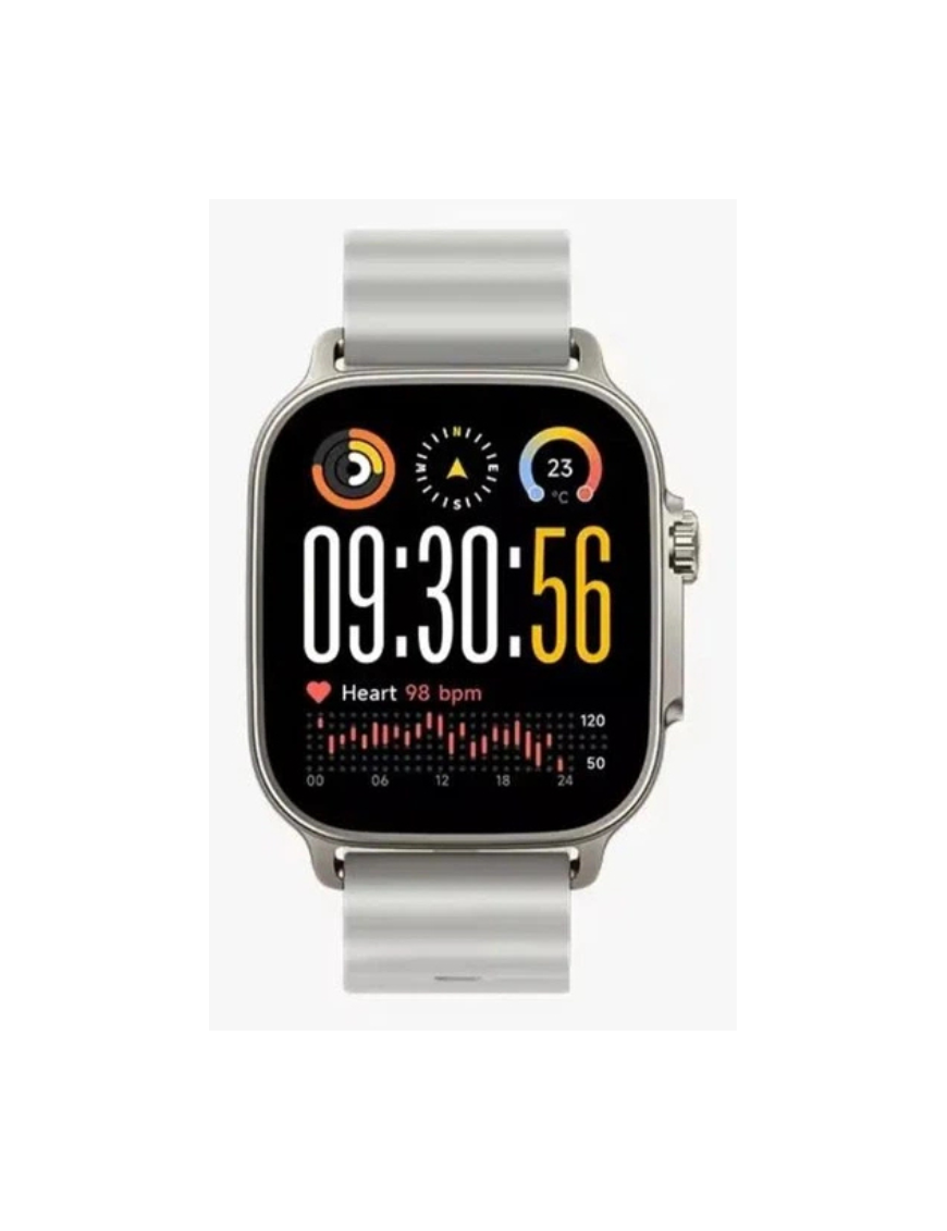 realme Watch 5 5 cm (1.97") AMOLED Digital 390 x 450 Pixeles Pantalla táctil Plata GPS (satélite)