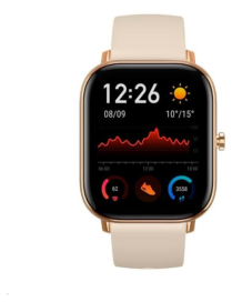 Xiaomi GTS 4,19 cm (1.65") AMOLED 36 mm Digital 348 x 442 Pixeles Pantalla táctil Oro GPS (satélite)