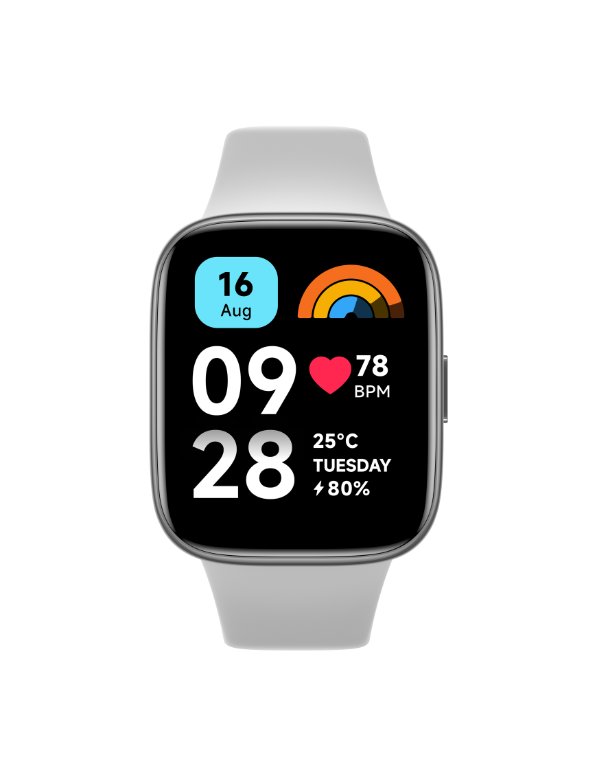 Xiaomi Redmi Watch 3 Active 4,65 cm (1.83") LED 47 mm Digital 240 x 280 Pixeles Pantalla táctil Gris