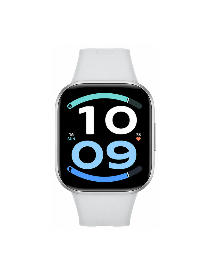Xiaomi Redmi Watch 6 Active 4,7 cm (1.85") AMOLED 46 mm Digital 390 x 450 Pixeles Pantalla táctil Blanco GPS (satélite)