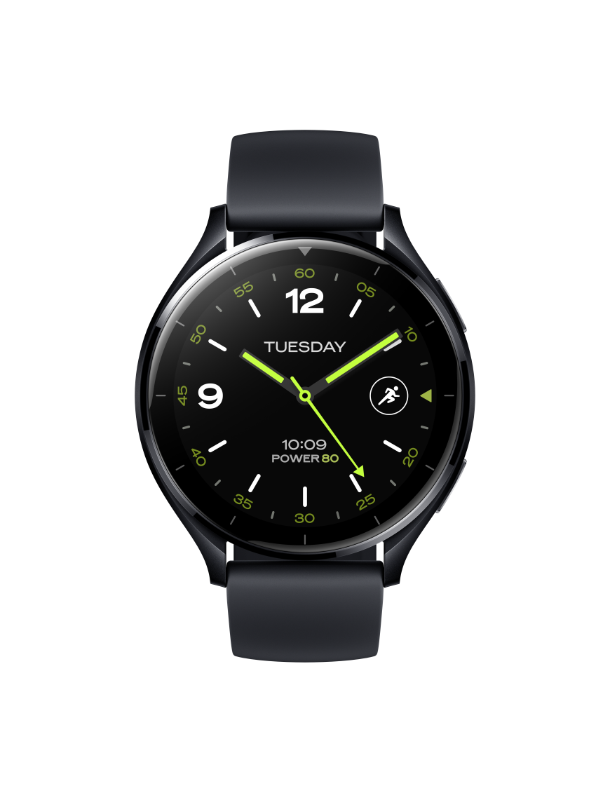 Xiaomi Watch 2 3,63 cm (1.43") AMOLED 46 mm Digital 466 x 466 Pixeles Pantalla táctil Negro Wifi GPS (satélite)