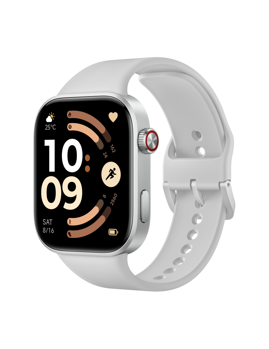 Xiaomi Watch 6 5,26 cm (2.07") AMOLED 46 mm Digital 432 x 514 Pixeles Pantalla táctil Plata