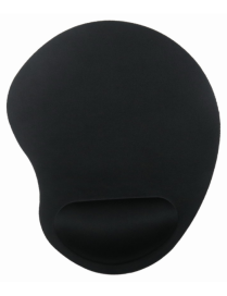 Gembird MP-ERGO-01 alfombrilla para ratón Negro