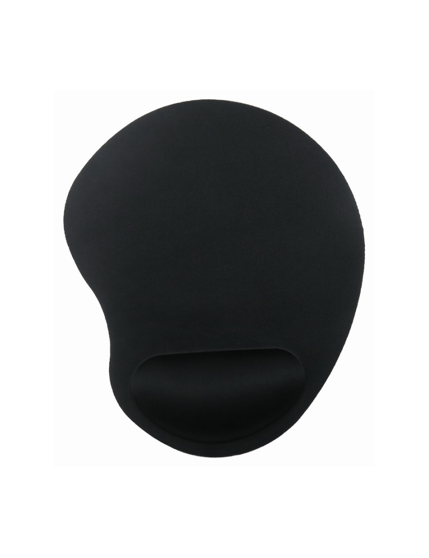 Gembird MP-ERGO-01 alfombrilla para ratón Negro